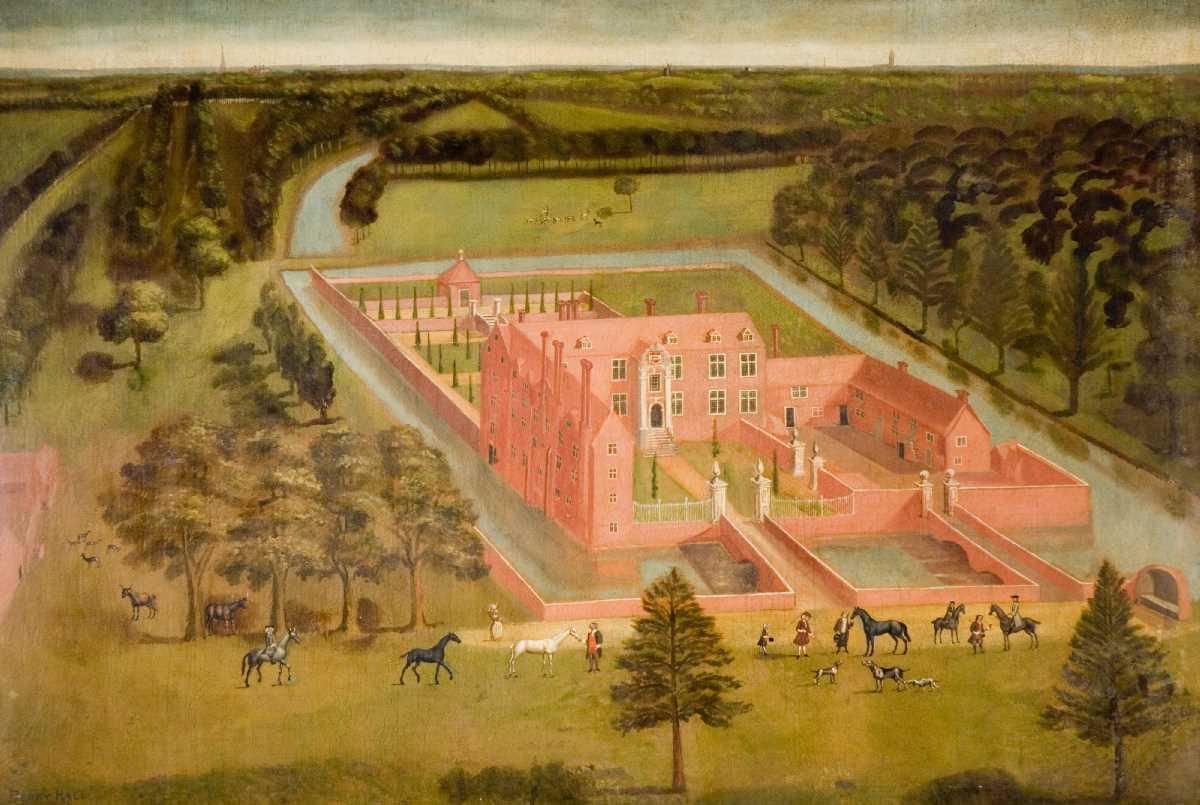 View of Perry Hall near Birmingham